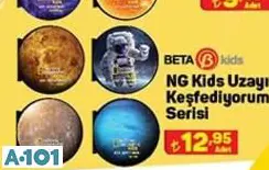 BETA KİDS NATİONAL GEOGRAPHİC KİDS UZAYI KEŞFEDİYORUM SERİSİ
